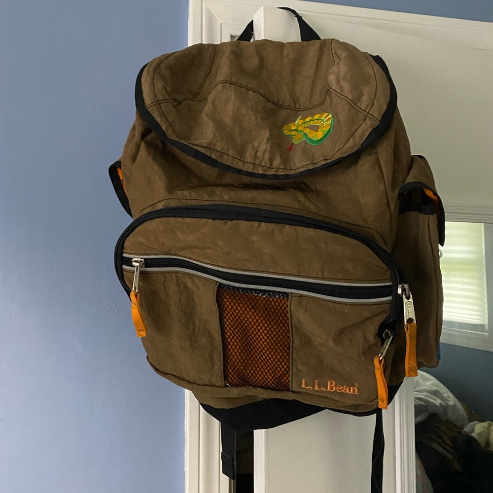 L.L. Bean school bag